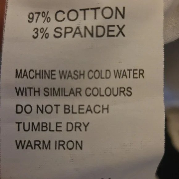 Black & White Cotton Skirt - Picture 4 of 4